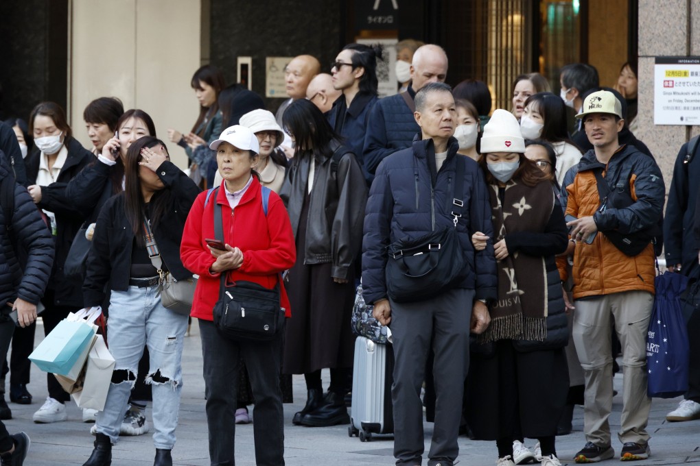 China’s embassy in Japan has advised citizens to suspend travel to the country. Photo: EPA