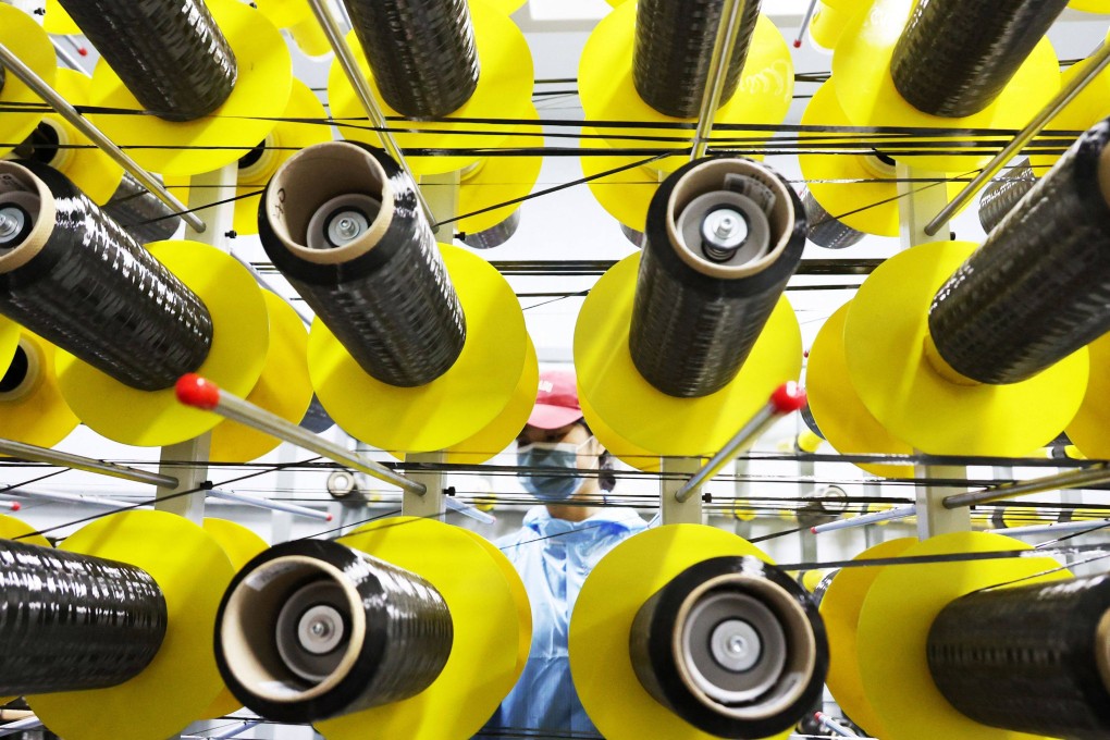 In October, China’s industrial profits fell 5.5 per cent from a year prior. Photo: AFP