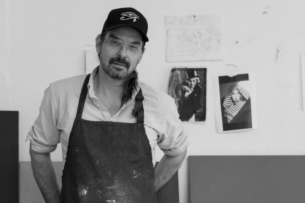 American artist Spencer Sweeney’s first solo exhibition in Hong Kong, “Paint”, is being held at the Gagosian art gallery in Central until December 23. Photo: Rob McKeever.