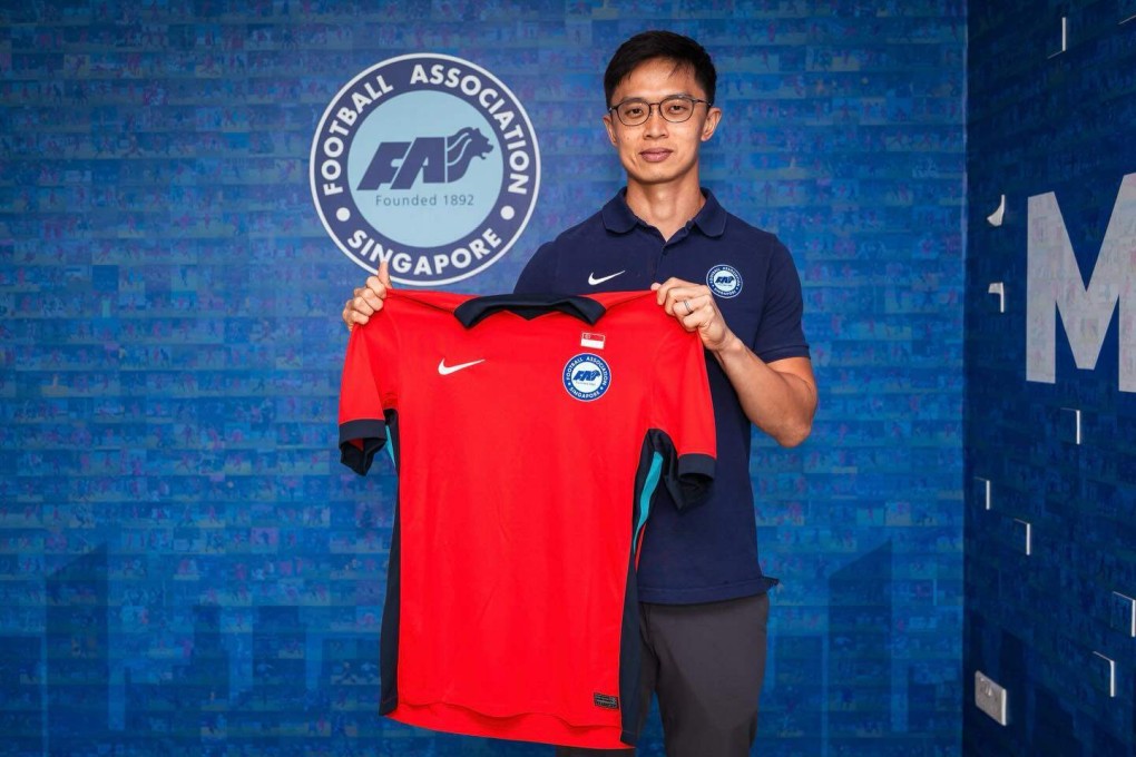 Gavin Lee became Singapore’s permanent head football coach after leading the team to a historic Asian Cup qualification. Photo: Facebook/singaporefootball