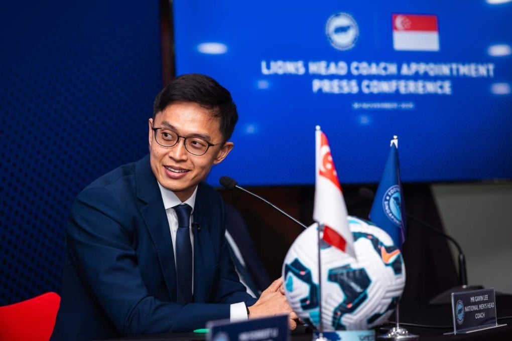 Gavin Lee has been appointed permanent head coach of the Singapore national football team on an 18-month contract. Photo: Football Association of Singapore