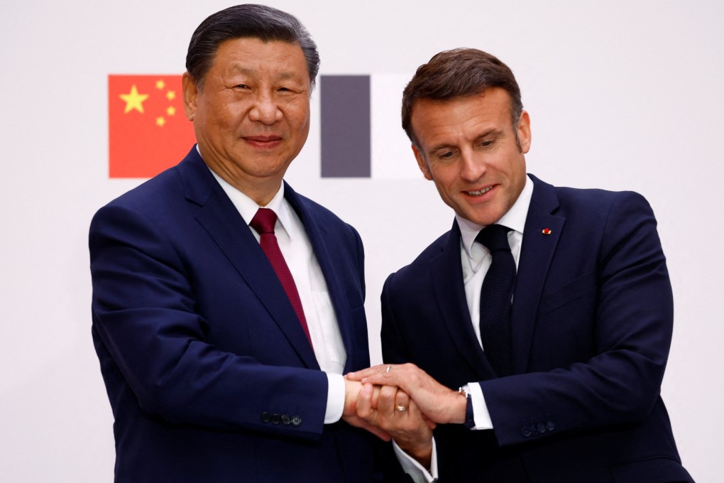 Chinese President Xi Jinping will meet his French counterpart Emmanuel Macron in China next week. Photo: EPA-EFE