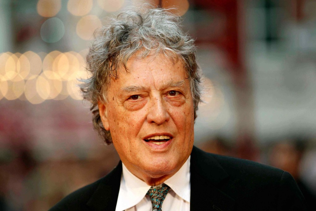 British playwright Tom Stoppard arrives for the world premiere of “Anna Karenina” in London in September 2012. Photo: AP