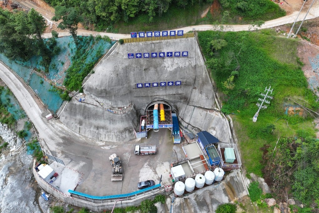 The Yongan power station in Fujian province is a priority project under China’s national pumped-storage development goals. Photo: Handout