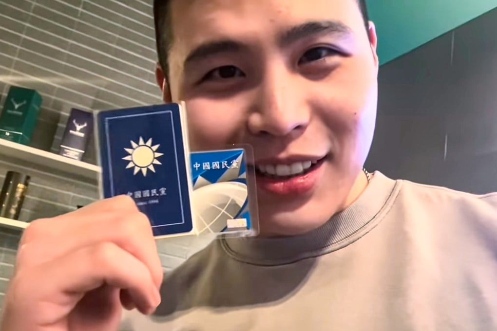 Taiwanese influencer Chen Po-yuan has denounced his earlier work as Communist Party “brainwashing”. Photo: Handout