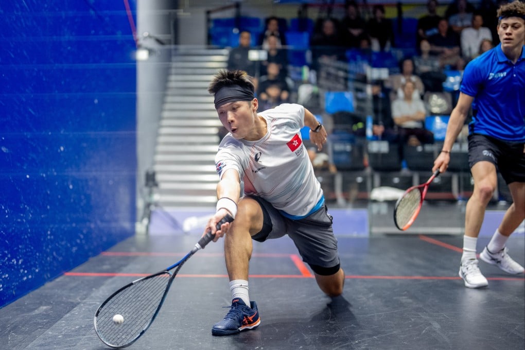 Henry Leung said he was happy to “play a close game” against Briton Jonah Bryant. Photo: Handout