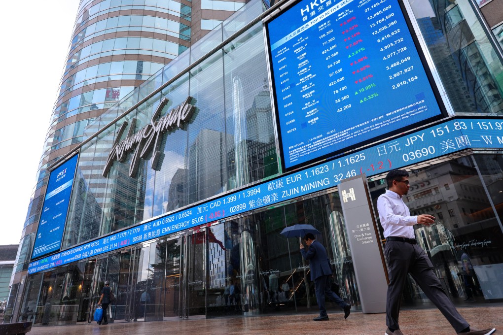 A view of Exchange Square in Central, home to Hong Kong’s bourse operator, on October 13, 2025. Photo: Jelly Tse
