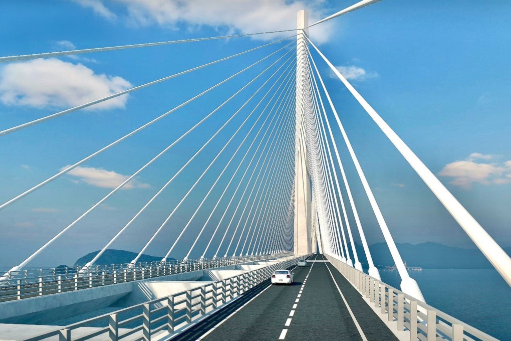 Illustration of Bataan–Cavite Interlink Bridge Project. Photo: Handout