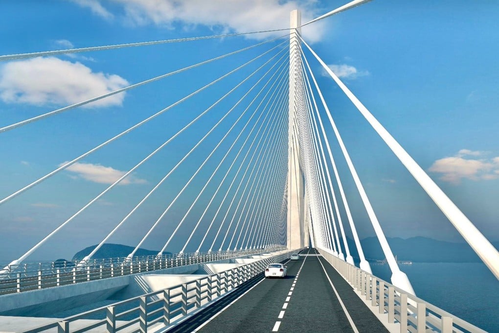 Illustration of Bataan–Cavite Interlink Bridge Project. Photo: Handout