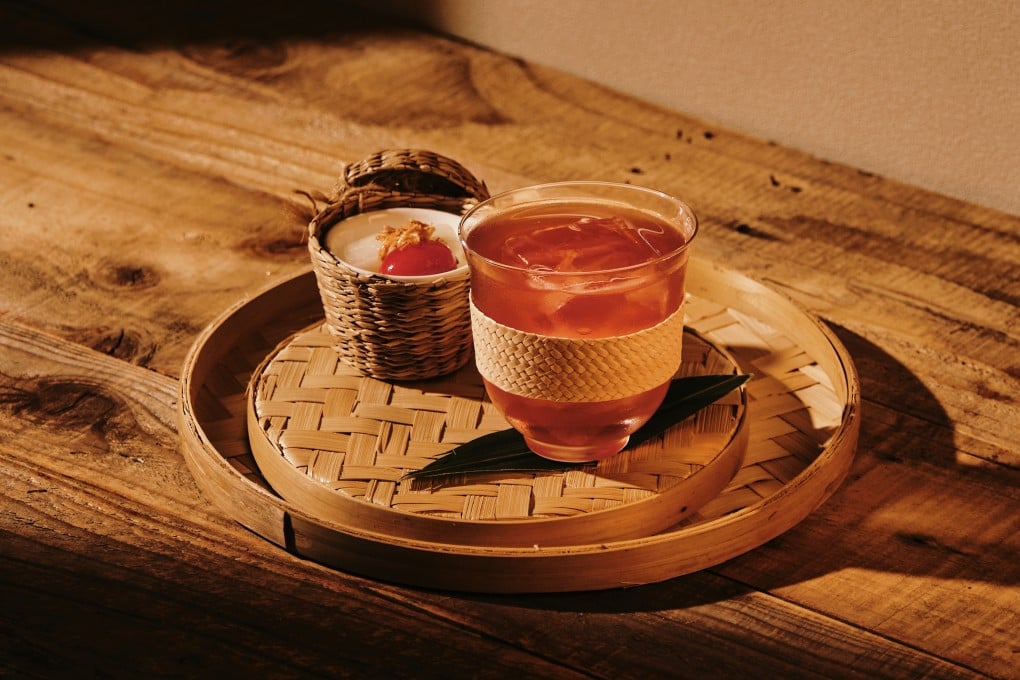 A cocktail from the new menu at Quinary in Hong Kong. Photo: Handout