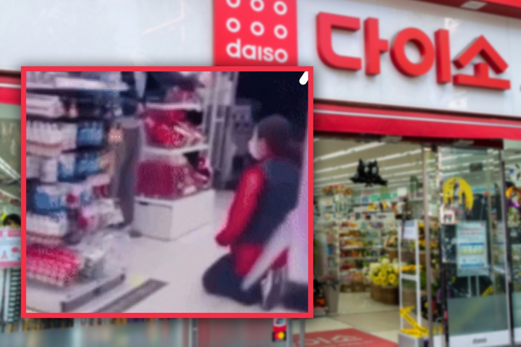 A woman shop worker in South Korea was humiliated and abused by the mother of a child she told off for running around the premises. Photo: SCMP composite/Shutterstock/threads@hi_na.love_