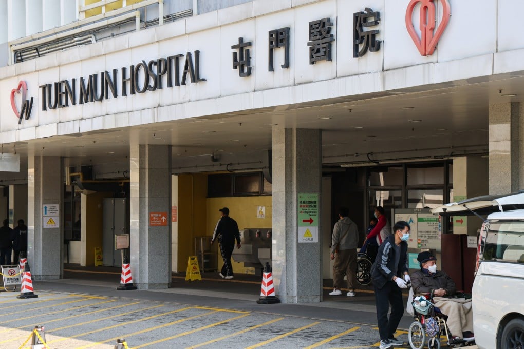 The woman was taken to Tuen Mun Hospital, where she was later pronounced dead. Photo: Jelly Tse