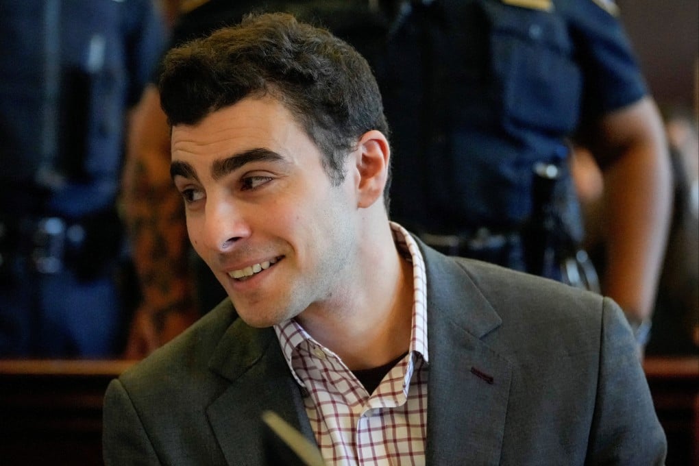 Luigi Mangione appearing in Manhattan Criminal Court on Monday. Photo: Yuki Iwamura via Reuters