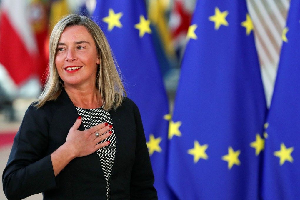 Federica Mogherini in 2019. Photo: Reuters