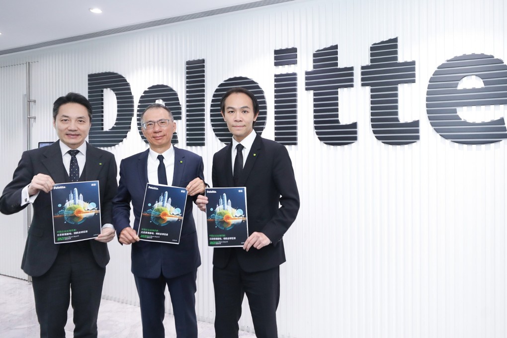 (L-R) Deloitte’s Edward Au,  Patrick Tsang and Robert Lui. Photo: Handout