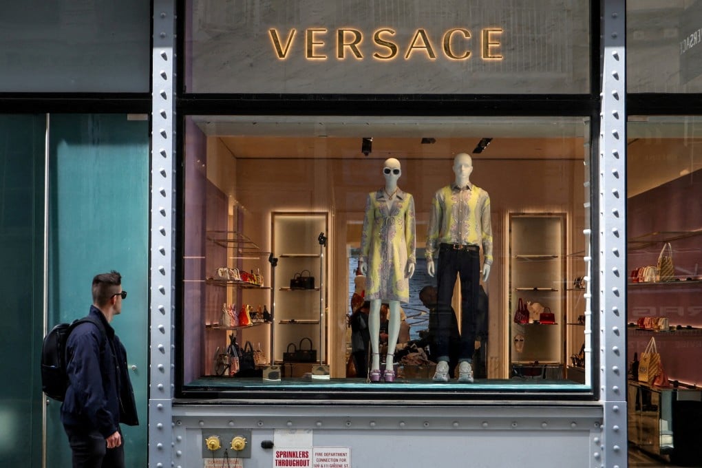 A Versace store in New York City. Photo: Reuters