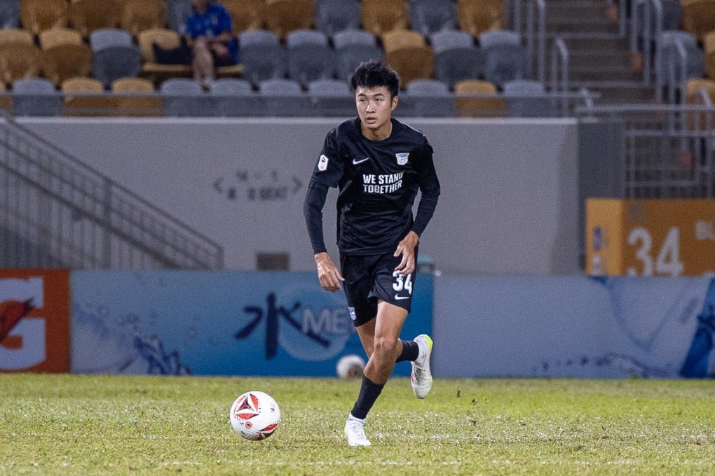 Jason Kam gave an assured display in Kitchee’s 1-0 win over Eastern District on Tuesday, when his team wore black in honour of the victims of the Tai Po fire. Photo: Handout