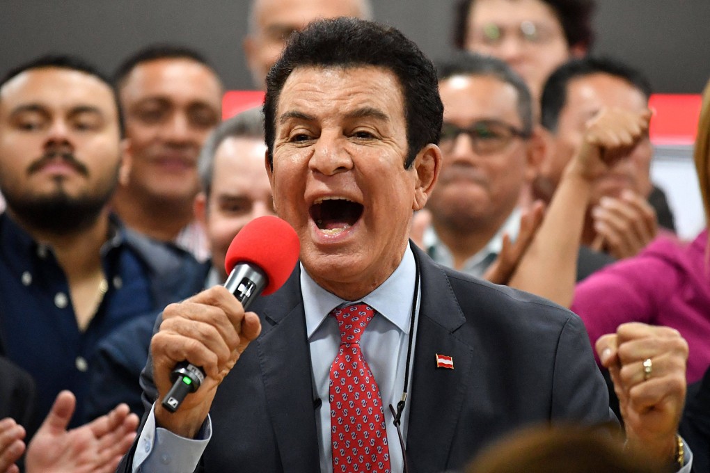 Presidential candidate Salvador Nasralla. Photo: AFP
