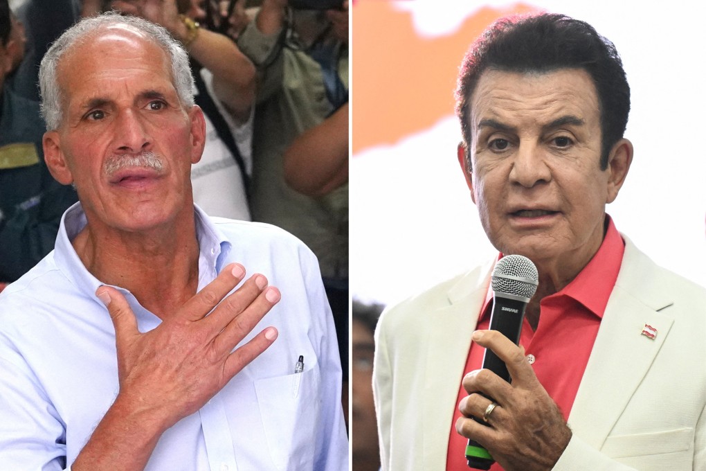 A victory by either Nasry Asfura (left) or Salvador Nasralla is likely to boost US influence in Honduras. Photos: TNS