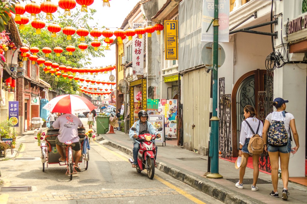 Tourists visit George Town in Malaysia’s Penang state. Photo: Shutterstock