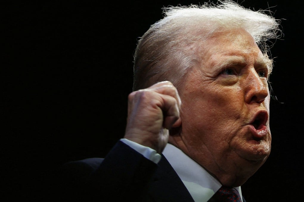 US President Donald Trump delivers remarks to the White House Religious Liberty Commission in September. Photo: Reuters