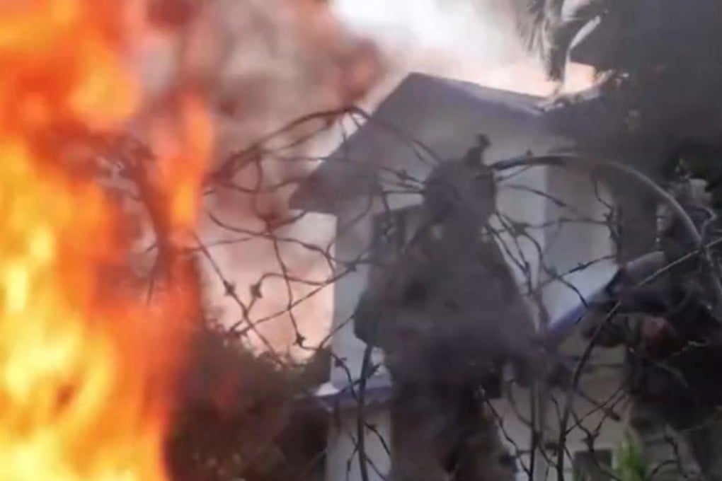 State broadcaster CCTV aired footage of PLA troops conducting a drill aimed at seizing part of a war-torn city. Photo: Handout