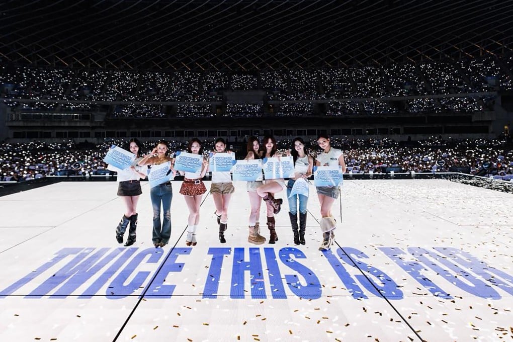 K-pop girl group Twice will perform in Hong Kong on Saturday and Sunday. Photo: Twice