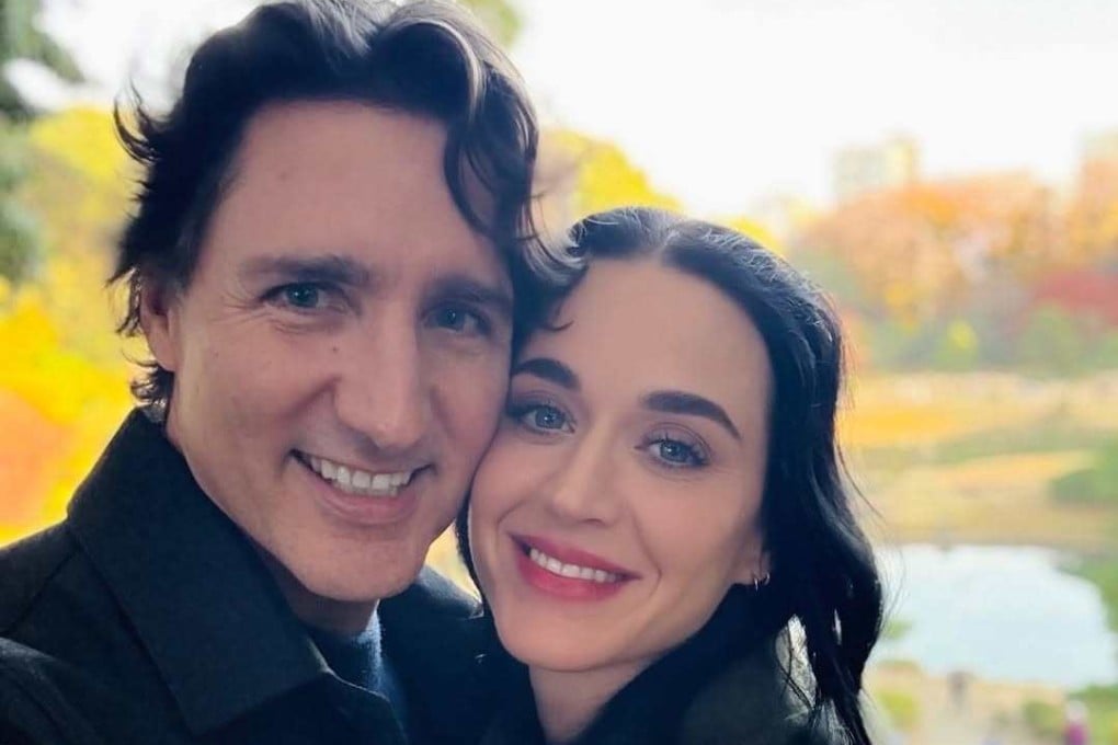 Former Canadian prime minister Justin Trudeau with pop star Katy Perry in Tokyo, Japan. Photo: Instagram/katyperry
