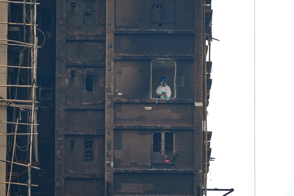 About 100 families have been asked to provide DNA samples to help identify remains found at Wang Fuk Court. Photo: Sam Tsang