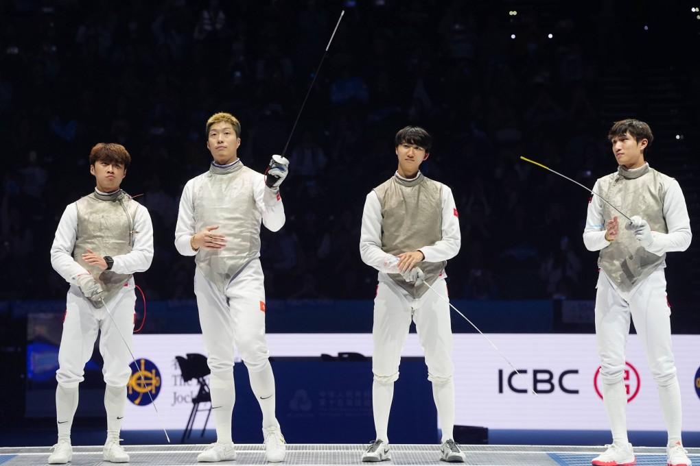 Hong Kong’s foil fencing team will need to do better to qualify for the next Olympics. Photo: Elson Li