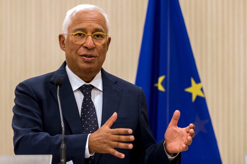 European Council President Antonio Costa speaks during a press conference in September. Photo: AFP