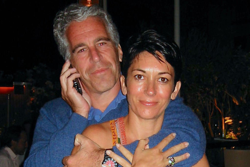 Jeffrey Epstein (left) is pictured with Ghislaine Maxwell in an undated picture. Photo: TNS