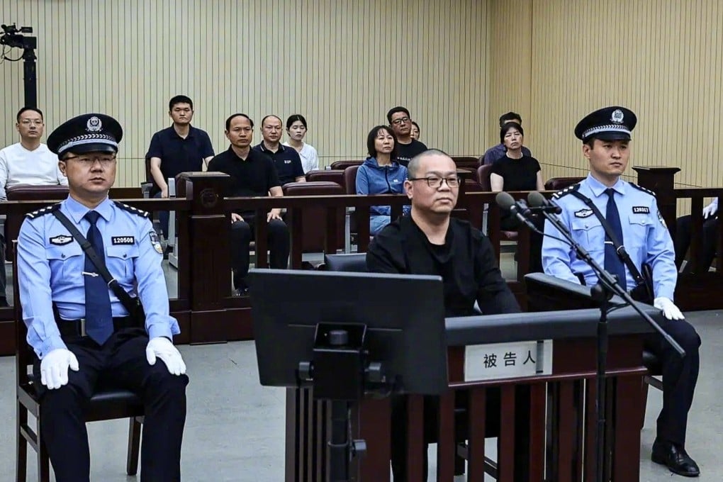 Bai Tianhui was tried and convicted last year. Photo: Weibo/ @最高人民检察院