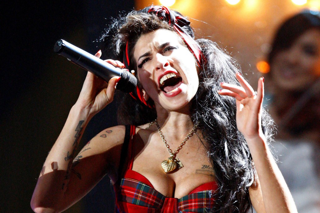 UK singer Amy Winehouse performs at the Brit Awards in London in 2008. Photo: Reuters