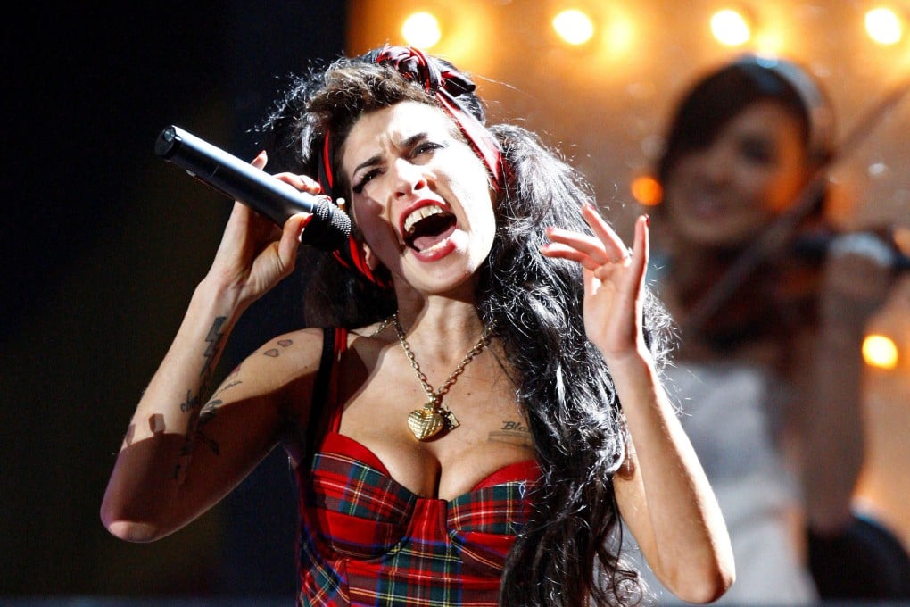 UK singer Amy Winehouse performs at the Brit Awards in London in February 2008. Photo: Reuters
