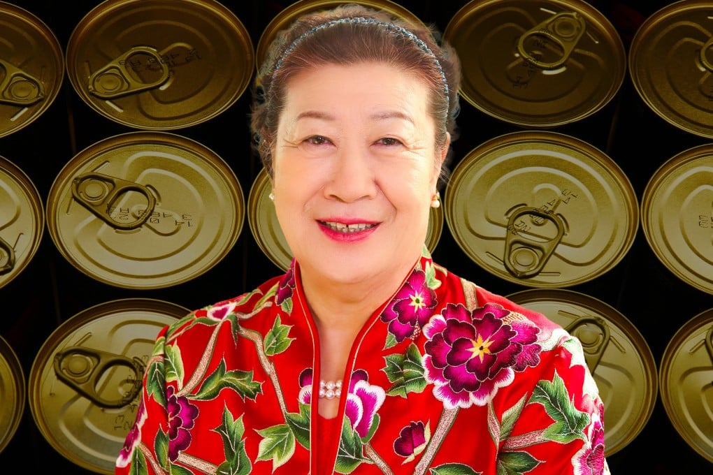 After retiring at 50, Guan Yuxiang, acclaimed as China’s “Drink Can Queen,” reinvented her career from a factory worker to a highly successful entrepreneur. Photo: SCMP composite/Shutterstock/orgtech.cn