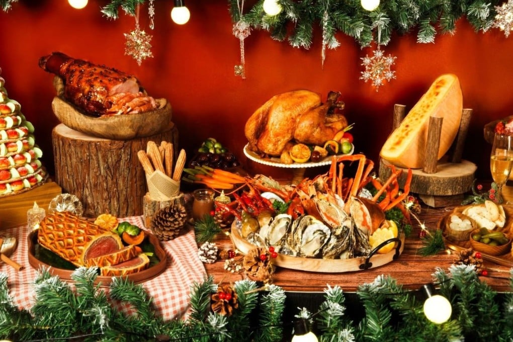 Until December 31, The Astor at the Eaton HK hotel transforms into a Christmas market, with its buffet taking centre stage. Photo: The Astor