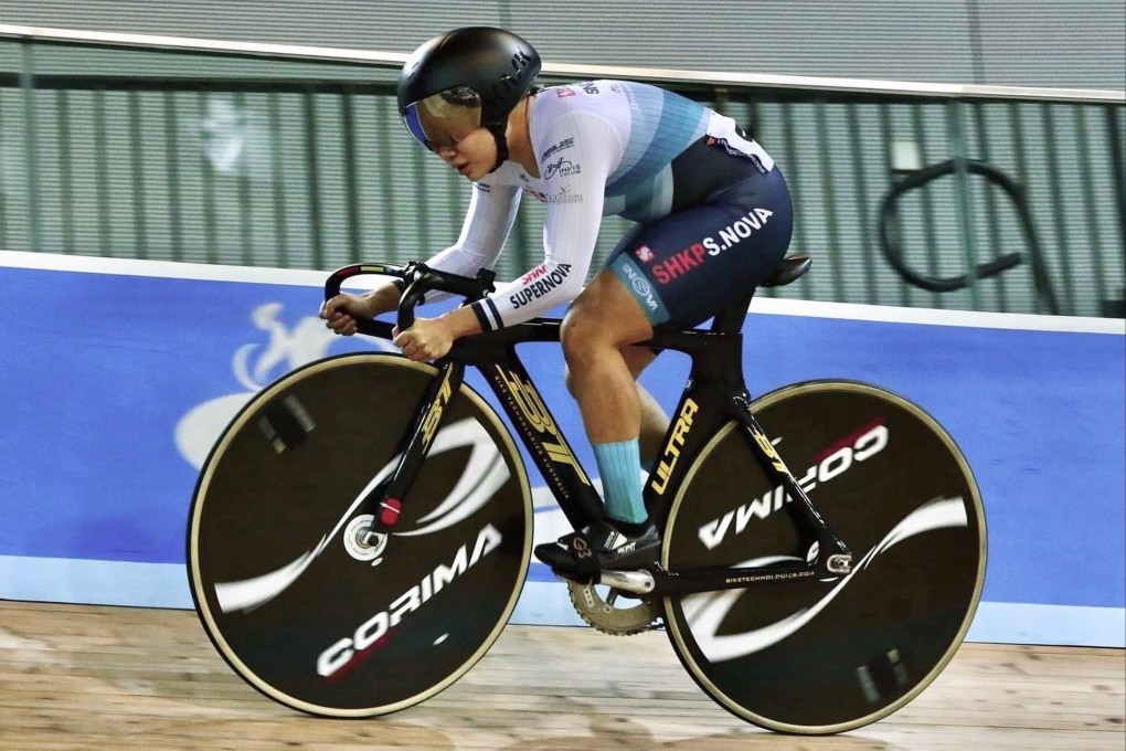 Ching claimed a “really unexpected” keirin bronze at last weekend’s New Zealand Grand Prix. Photo: Handout