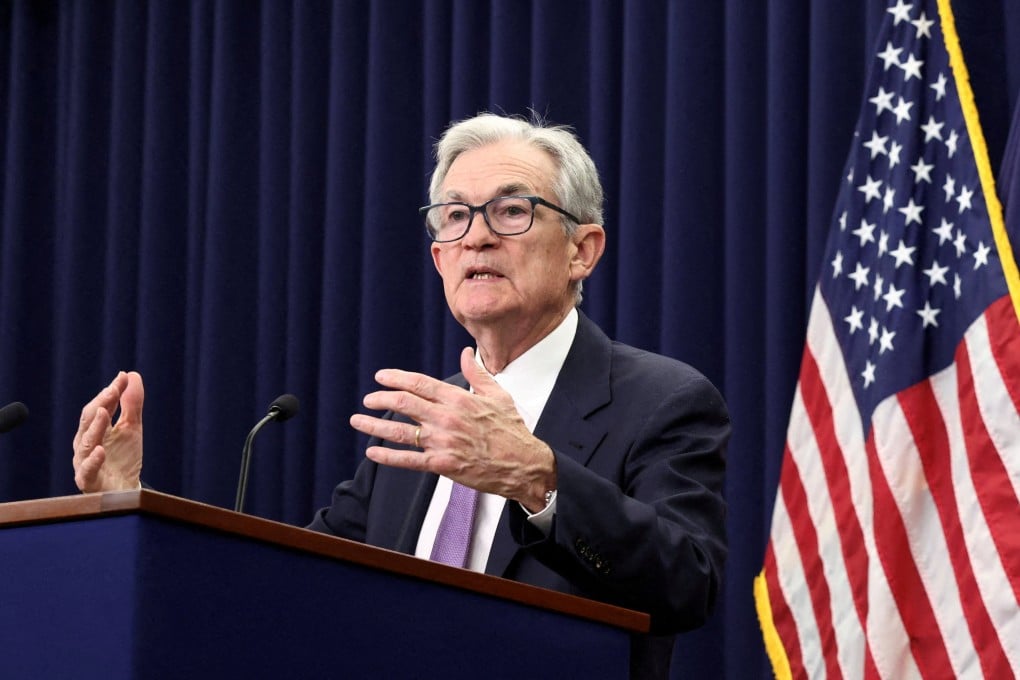 US Federal Reserve Chair Jerome Powell is set to step down in May. Photo: Reuters