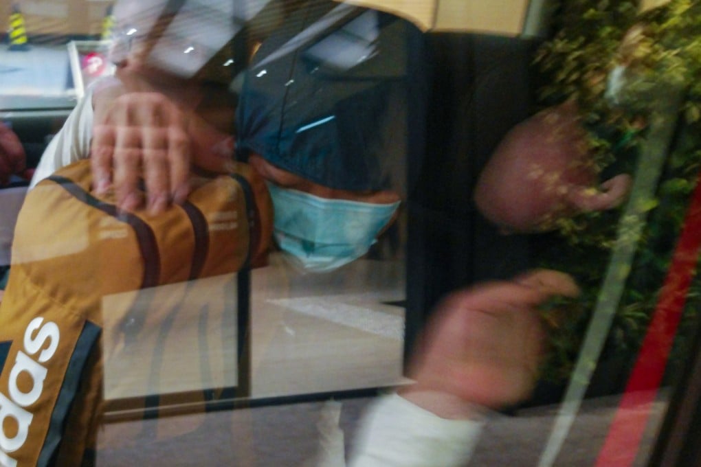 Vocal instructor Drawson Lam leaves District Court after being convicted of molesting seven male students. Photo: Brian Wong