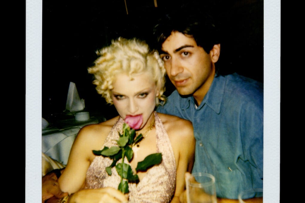 Singer Madonna and Armenian-American film director and writer Alek Keshishian are pictured at Davé. Photo: Tai “Davé” Cheung
