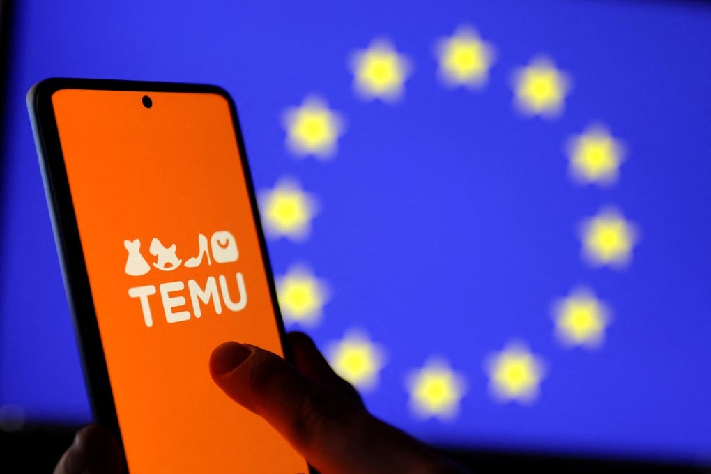 European retailers say a customs waiver on low-value parcels gives platforms like Temu an unfair advantage. Photo illustration: Reuters