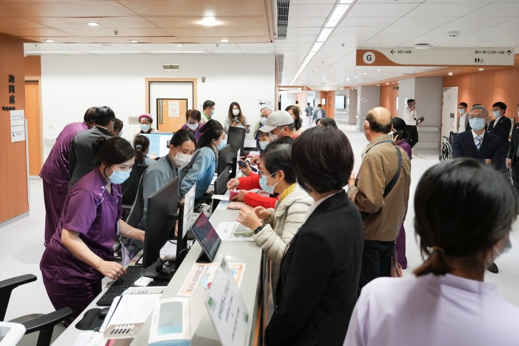 A total of 181 patients booked appointments at the Chinese Medicine Hospital on Thursday. Photo: Sam Tsang