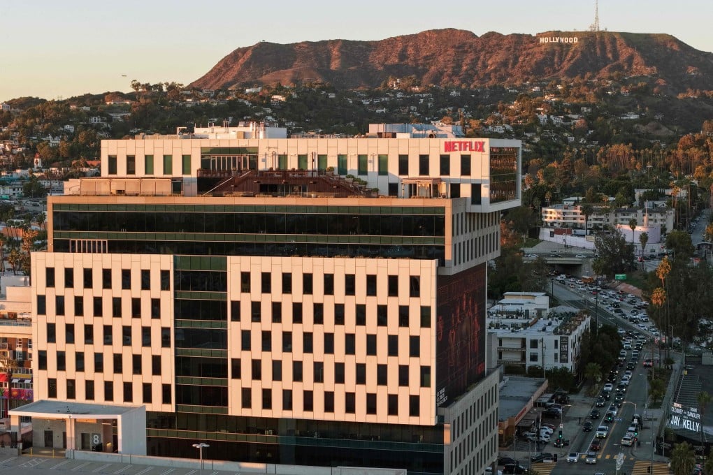 Netflix studios in Los Angeles, California. Photo: AFP