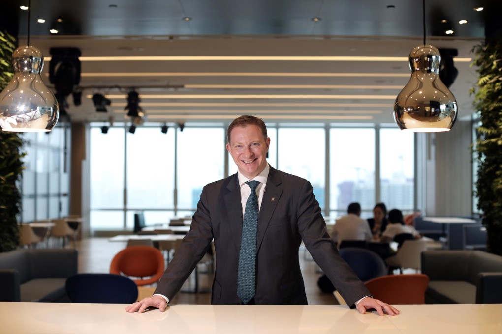 Patrick Graham, CEO of Manulife (International) Hong Kong and Macau, photographed in Ngau Tau Kok on June 3, 2024. Photo: Xiaomei Chen