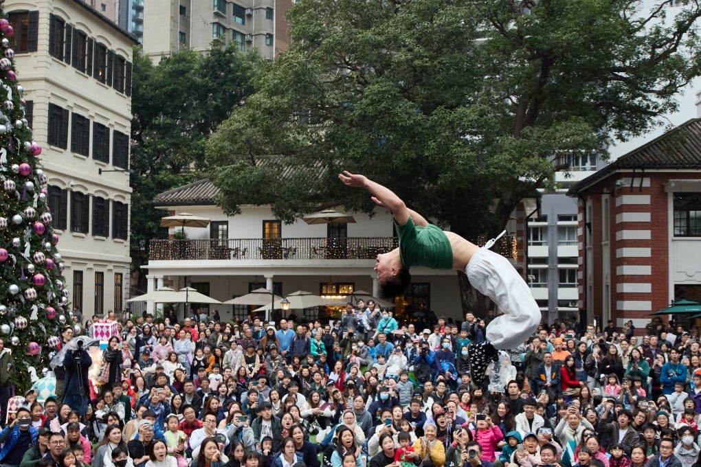 The Ting Koo-ki Mad Skills Battle, part of the “Circus Plays” event, returns to Tai Kwun in Hong Kong this month. Photo: Visual Voices
