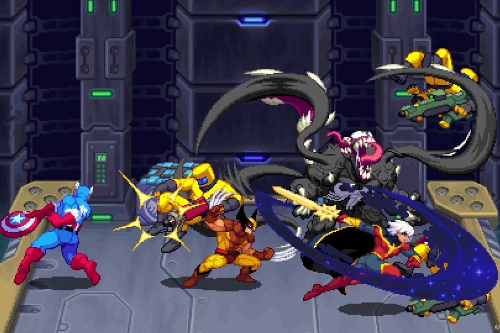 A screenshot from Marvel Cosmic Invasion (2025), available on PlayStation 5, PlayStation 4, Nintendo Switch, Nintendo Switch 2, Xbox Series X and Series S, PC. Credit: Tribute Games