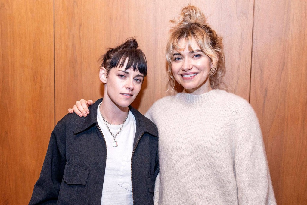 Kristen Stewart (left) and Imogen Poots attend a screening of The Chronology Of Water at San Vicente West Village in New York on December 3, 2025. Photo: Getty Images via AFP