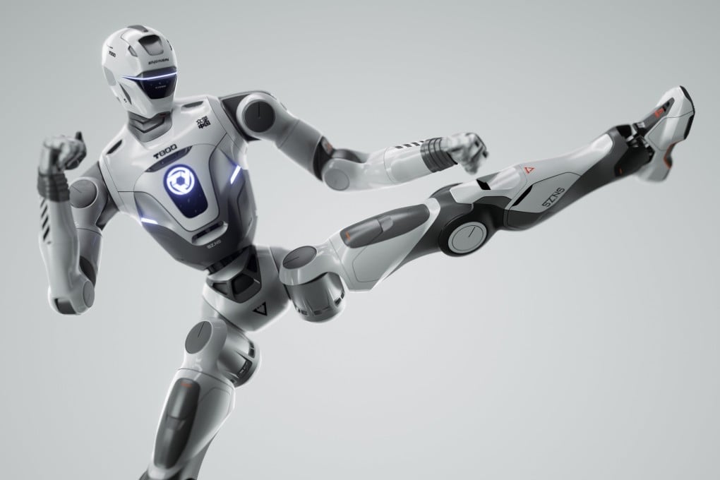 Start-Up Robot Tiongkok Tantang Elon Musk dengan Tendangan Kuat Mirip Bruce Lee