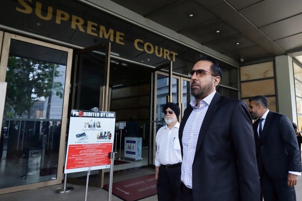 Leader of the Opposition Pritam Singh leaves the Supreme Court after his appeal was dismissed in Singapore on December 4. Photo: Reuters